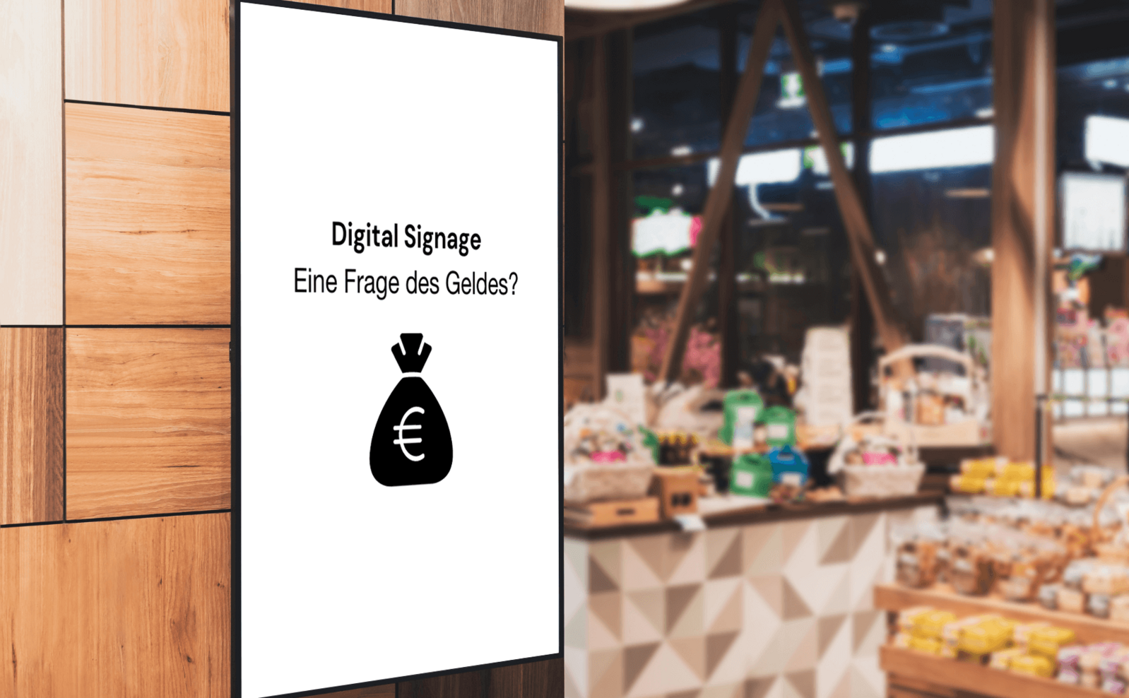 Das kostet Digital Signage wirklich - Günstiger als gedacht ...